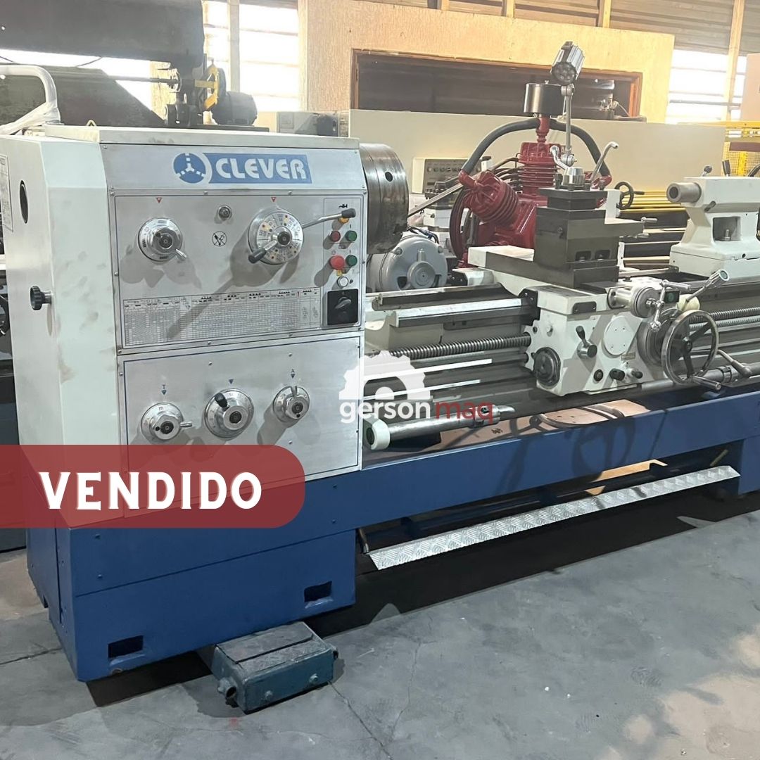 TORNO MECANICO CLEVER L2660 II 660 x 1500 mm